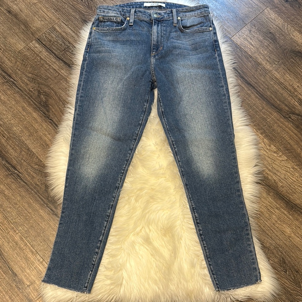 Joe's Jeans High Rise Skinny Ankle Blue Skinny Jeans Versatile Everyday Wear